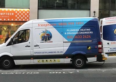 Speedy Jet Plumber Emergency Call Out Van